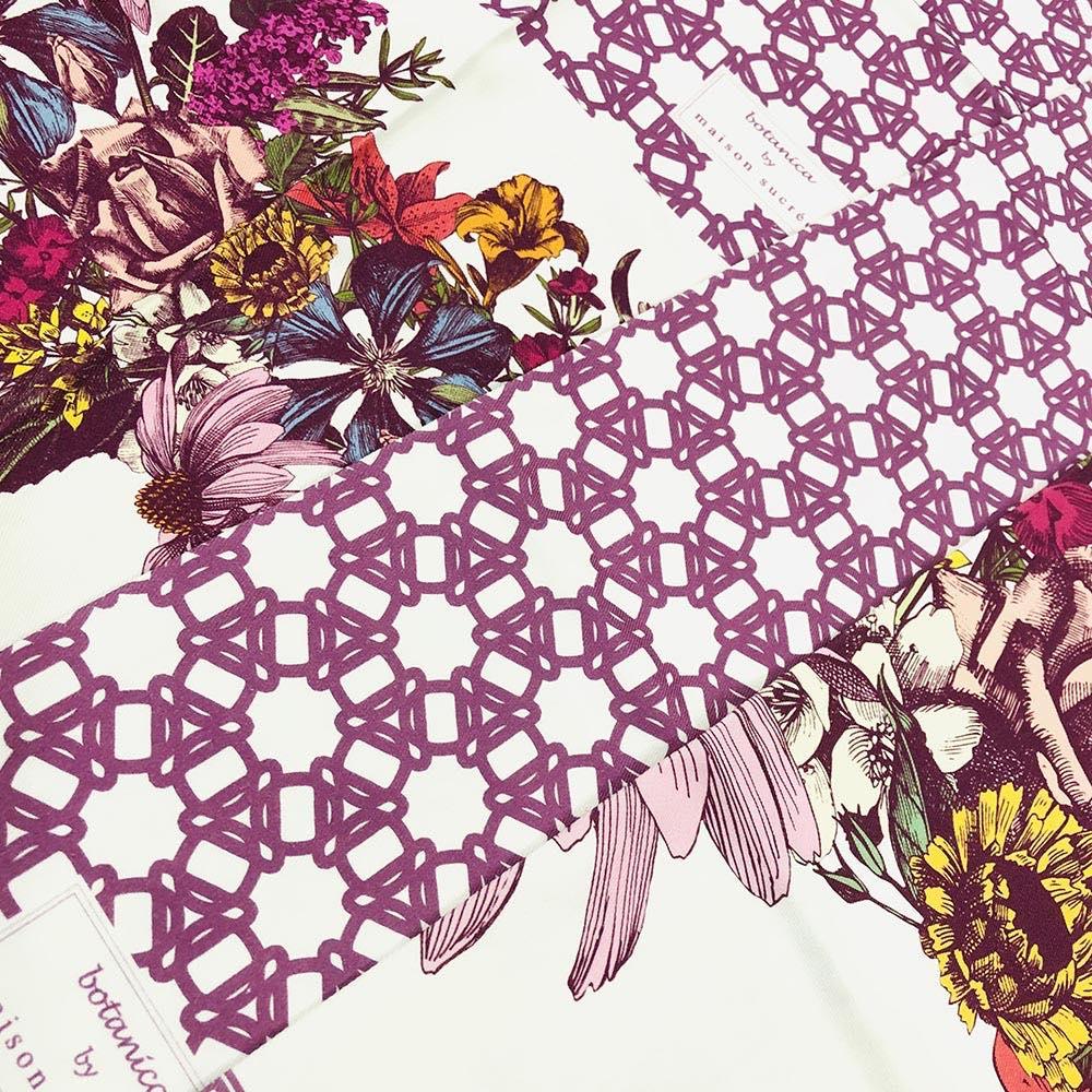 Maison Sucrèe Tavaglia da Tavola Pintura Botanica - Varie Dimensioni - Passarelli Biancheria