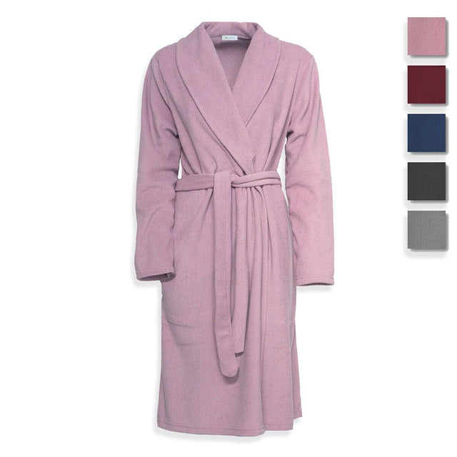 Manuela Vestaglia Invernale in Pile collo Sciallato da Donna 1774/2774 S46 - Passarelli Biancheria