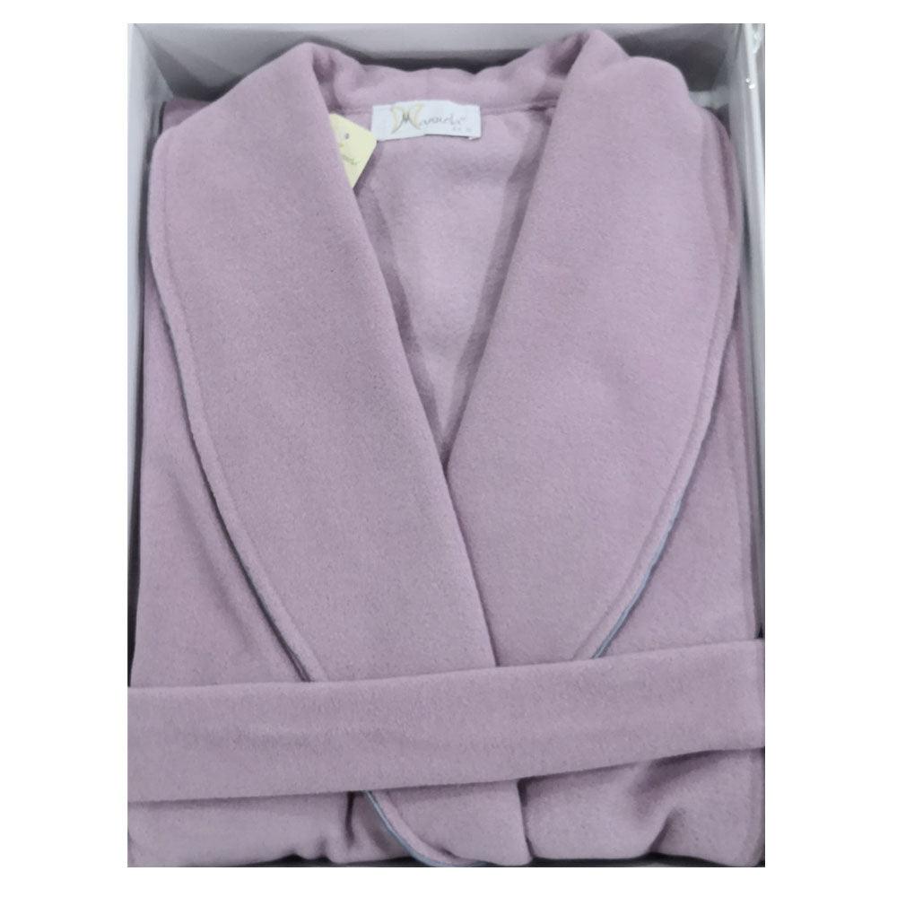 Manuela Vestaglia Invernale in Pile collo Sciallato da Donna 1774/2774 S46 - Passarelli Biancheria