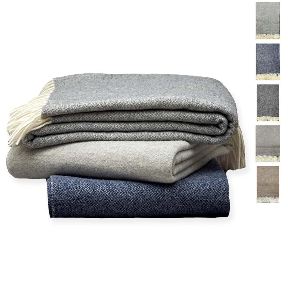 Mastro Raphaël Plaid Thais Mezza Spina Cotone 130x170 V15A0076 S66 - Passarelli Biancheria