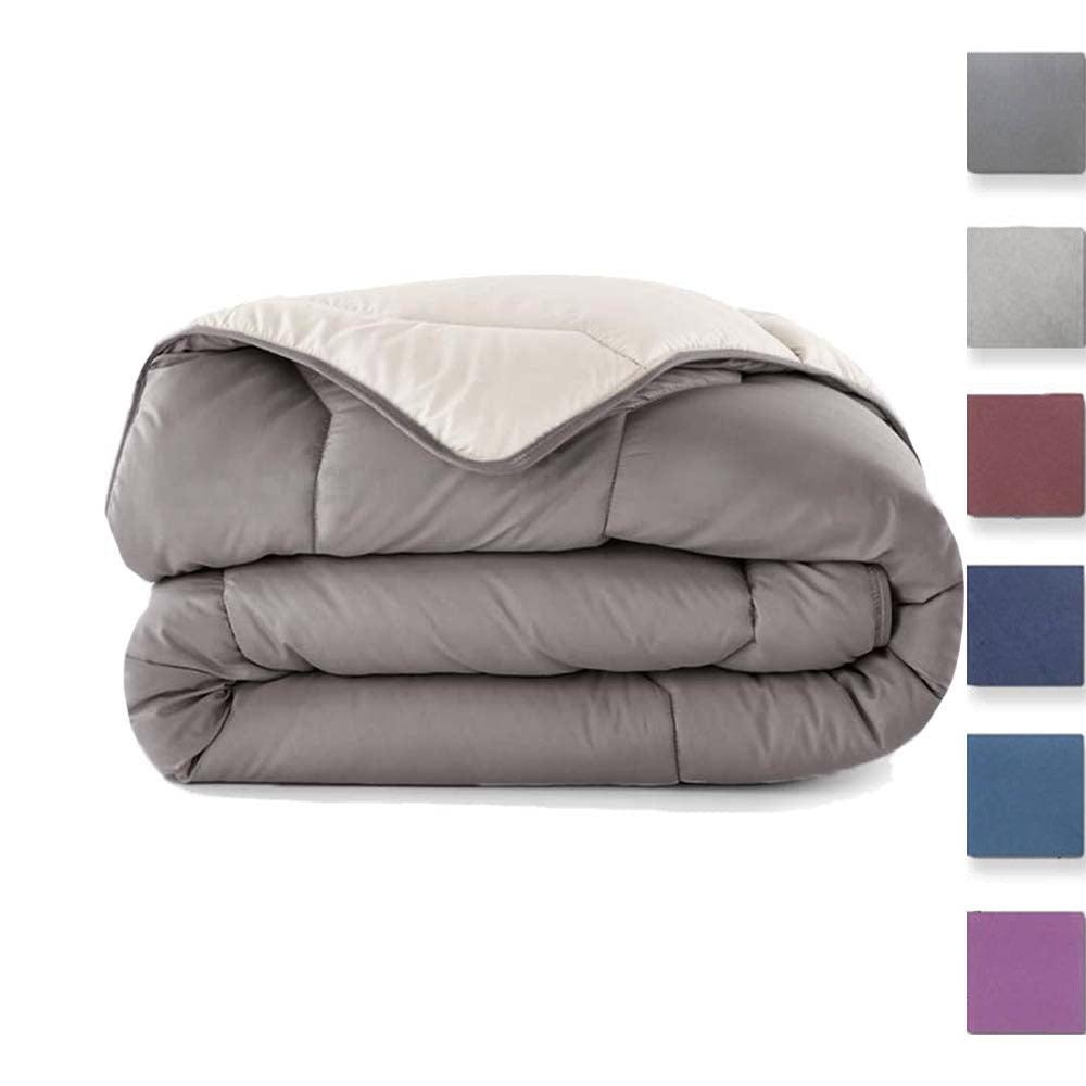 Milk and Honey trapunta Invernale Tinta Unita Double Face - Varie Dimensioni - Passarelli Biancheria