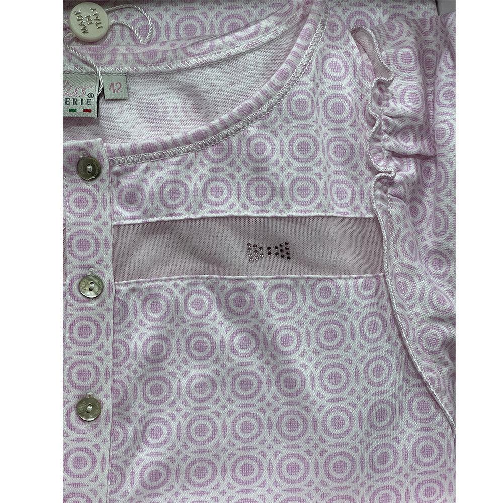 Miss Lingerie Camicia da Notte Senza Maniche Mila S50 - Passarelli Biancheria