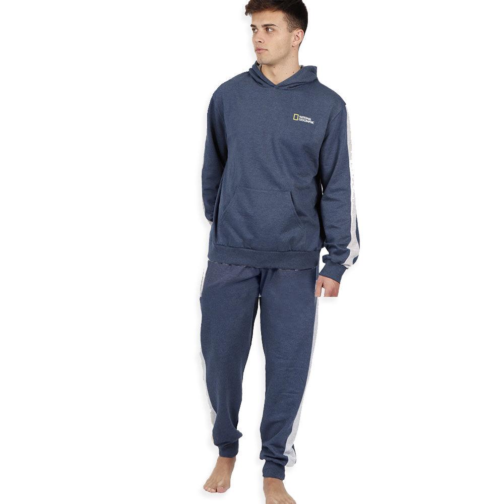 National Geographic Tuta Invernale con Cappuccio da Uomo 55044 - 57345 S56 - Passarelli Biancheria