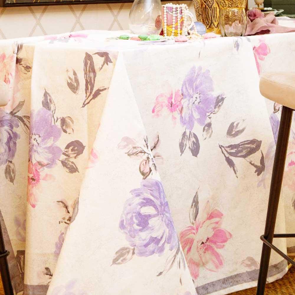 Neith Tovaglia da Tavola da 12 in Cotone Sophia ME1021 S40 - Passarelli Biancheria