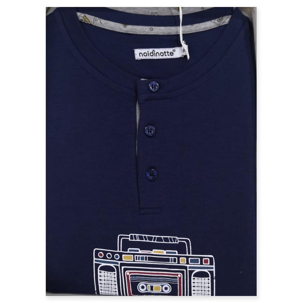 Noidinotte Pigiama da Uomo Caldo Cotone FC2350 Radio S29 - Passarelli Biancheria