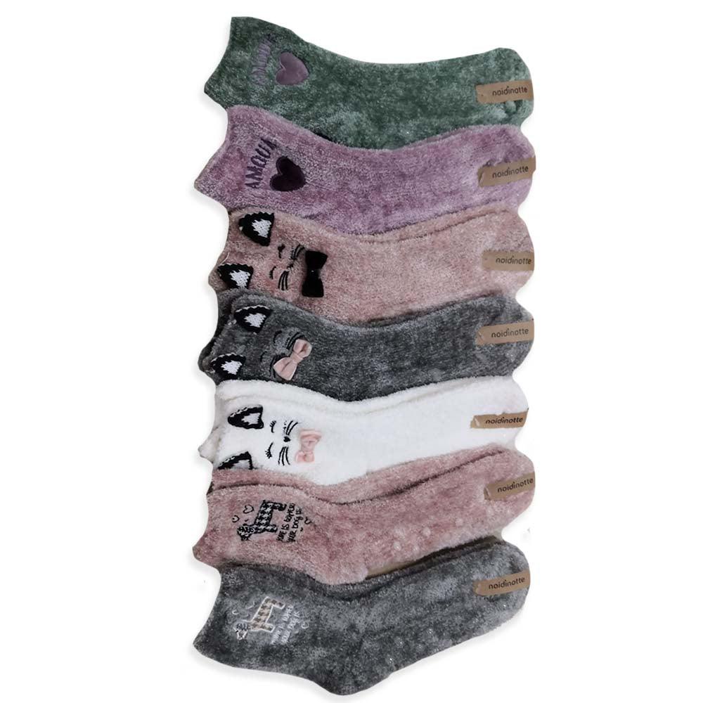 Noidinotte Calzino Anti Scivolo in Pile TR658 S60 - Passarelli Biancheria