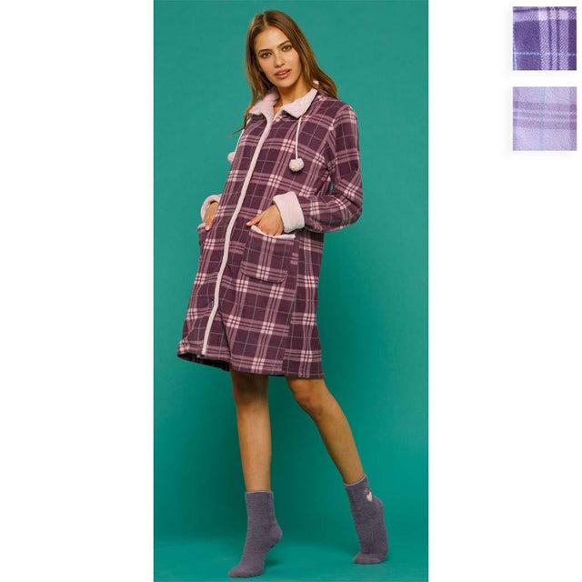 Noidinotte Giacca Camera Invernale da Donna in Pile GE2328AS D27 - Passarelli Biancheria