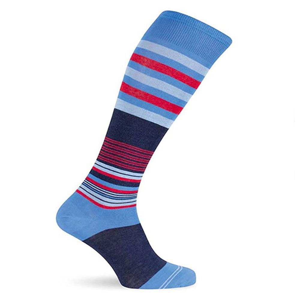 Officine Tessili Calza Lunga Fantasia in Cotone da Uomo OT137 S80 - Passarelli Biancheria