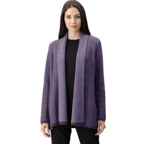 Oroblu Cardigan Invernale da Donna 3D Ribs VOBT67091 S130 - Passarelli Biancheria