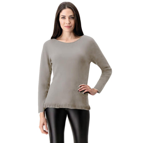 Oroblu Maglia Invernale da Donna Trimming Sweater VOBT67087 S78 - Passarelli Biancheria