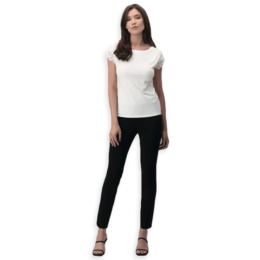 Oroblu Maglia Estiva da Donna Maniche Corte Nera VOBT67331 S40 - Passarelli Biancheria