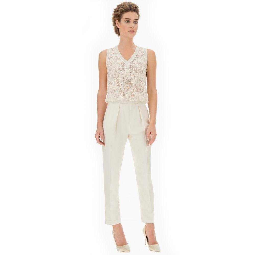 Oroblu Pantalone da Donna in Tessuto Lurex dorato Dew Pants PTL S60 - Passarelli Biancheria