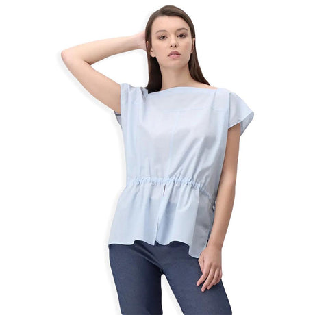 Oroblu Camicia Abbigliamento Pull-On Tops Light Popeline Top VOBT66925 S48 - Passarelli Biancheria