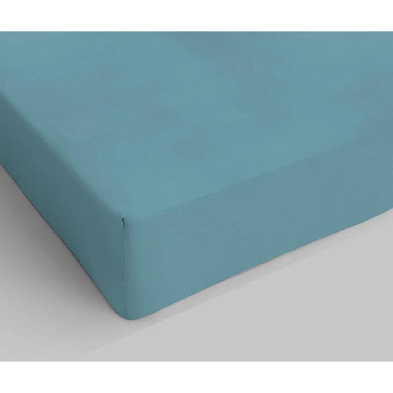 Lenzuolo Sotto con Angoli in Puro Cotone Tinta Unita - Varie Dimensioni - Passarelli Biancheria