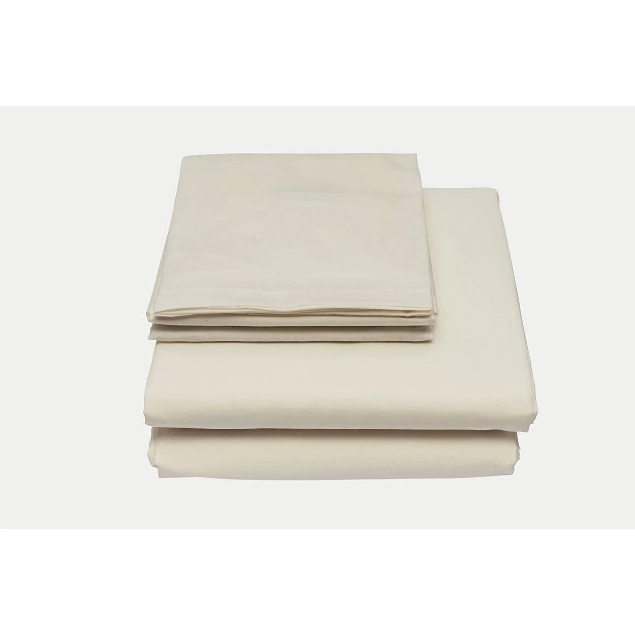 Completo Lenzuola in Puro Cotone Tinta Unita Colors Matrimoniale B42 - Passarelli Biancheria