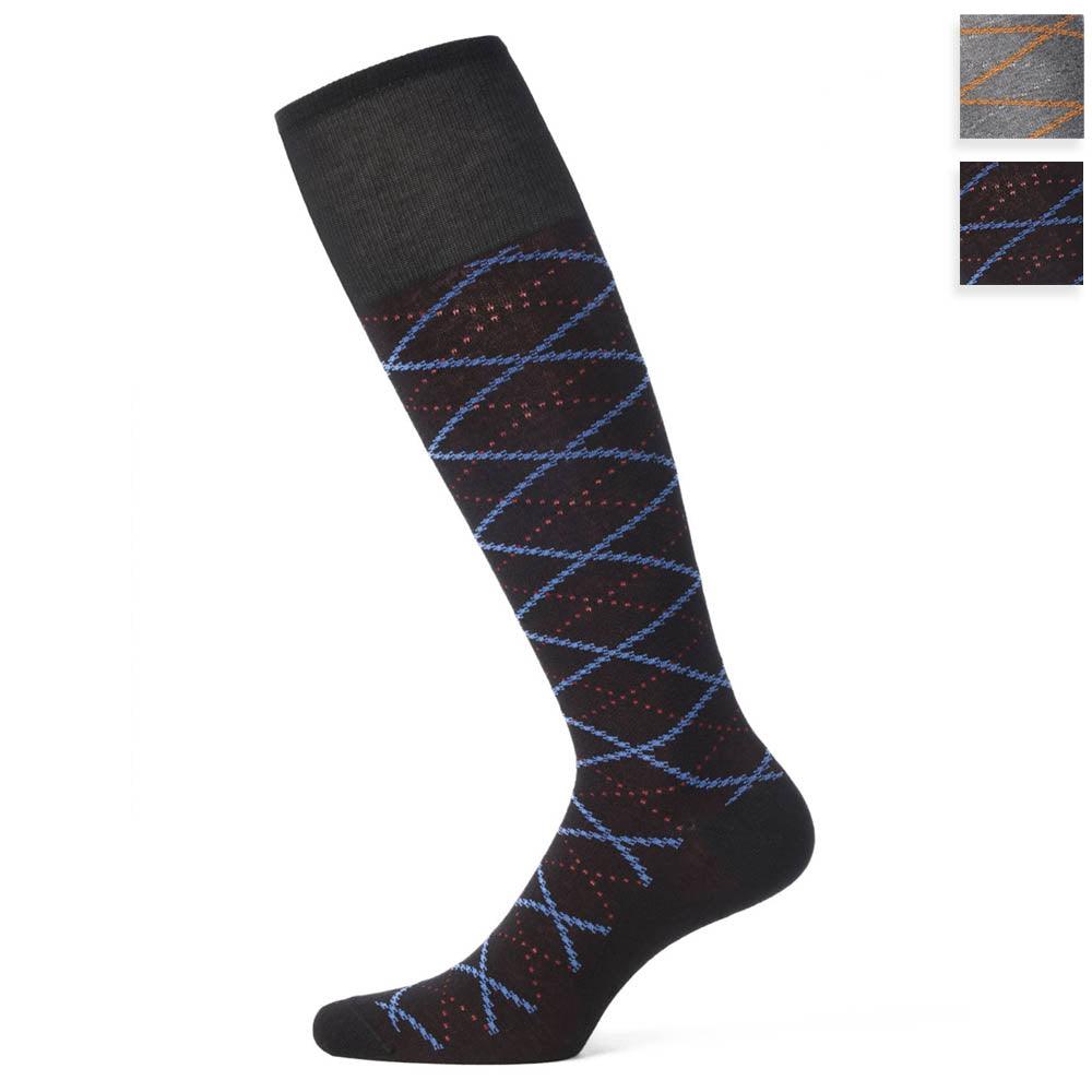 Philippe Matignon Calza Lugna in Cotone da Uomo Rombi M115733PM S70 - Passarelli Biancheria