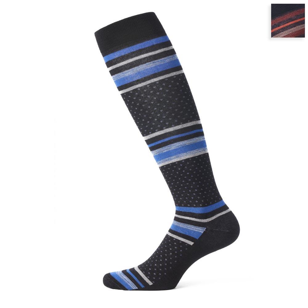 Philippe Matignon Calza Lunga in Cotone da Uomo Millerighe M115735 S70 - Passarelli Biancheria