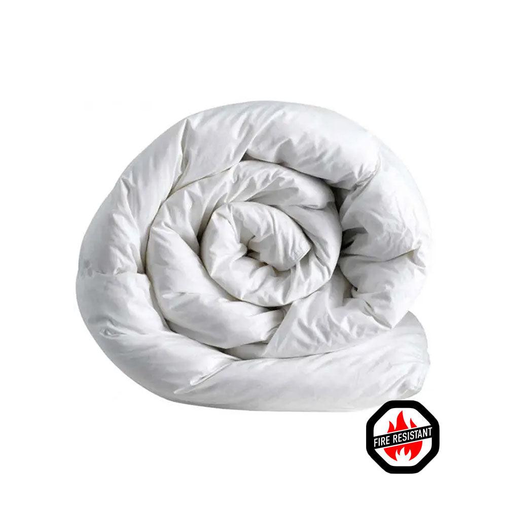 Piumino Invernale Ignifugo Bianco per Hotellerie - Varie Dimensioni - Passarelli Biancheria