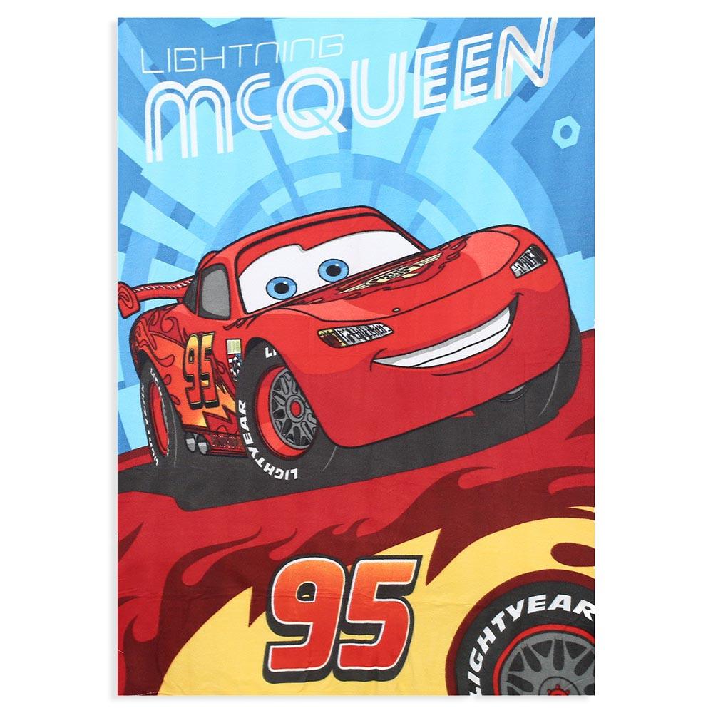 Coperta Plaid in Morbido e Caldo Pile Cars Saetta Mc Qeen D65 - Passarelli Biancheria