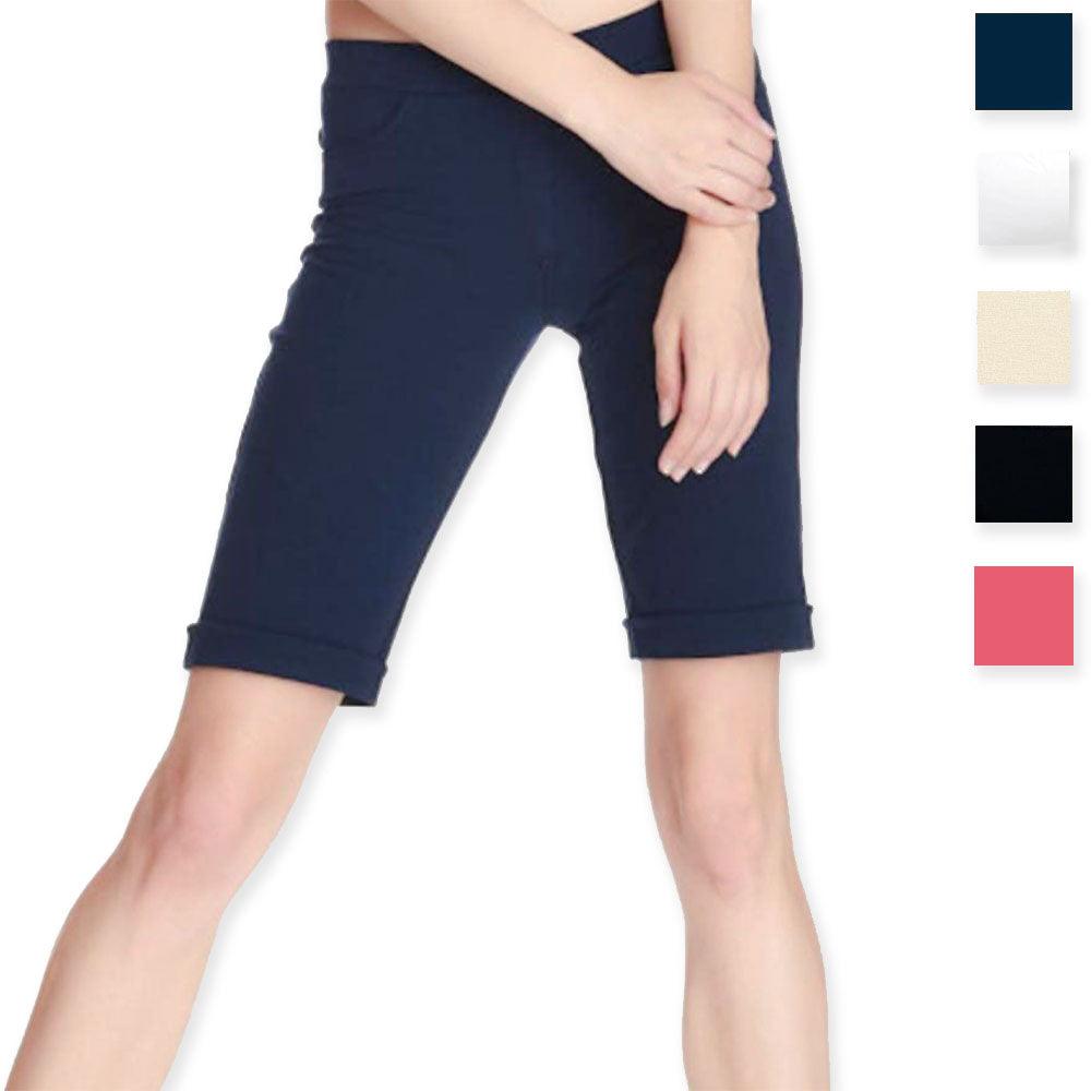 Ragno Bermuda da Donna in Denim Cotone Elastico 70114F S34 - Passarelli Biancheria