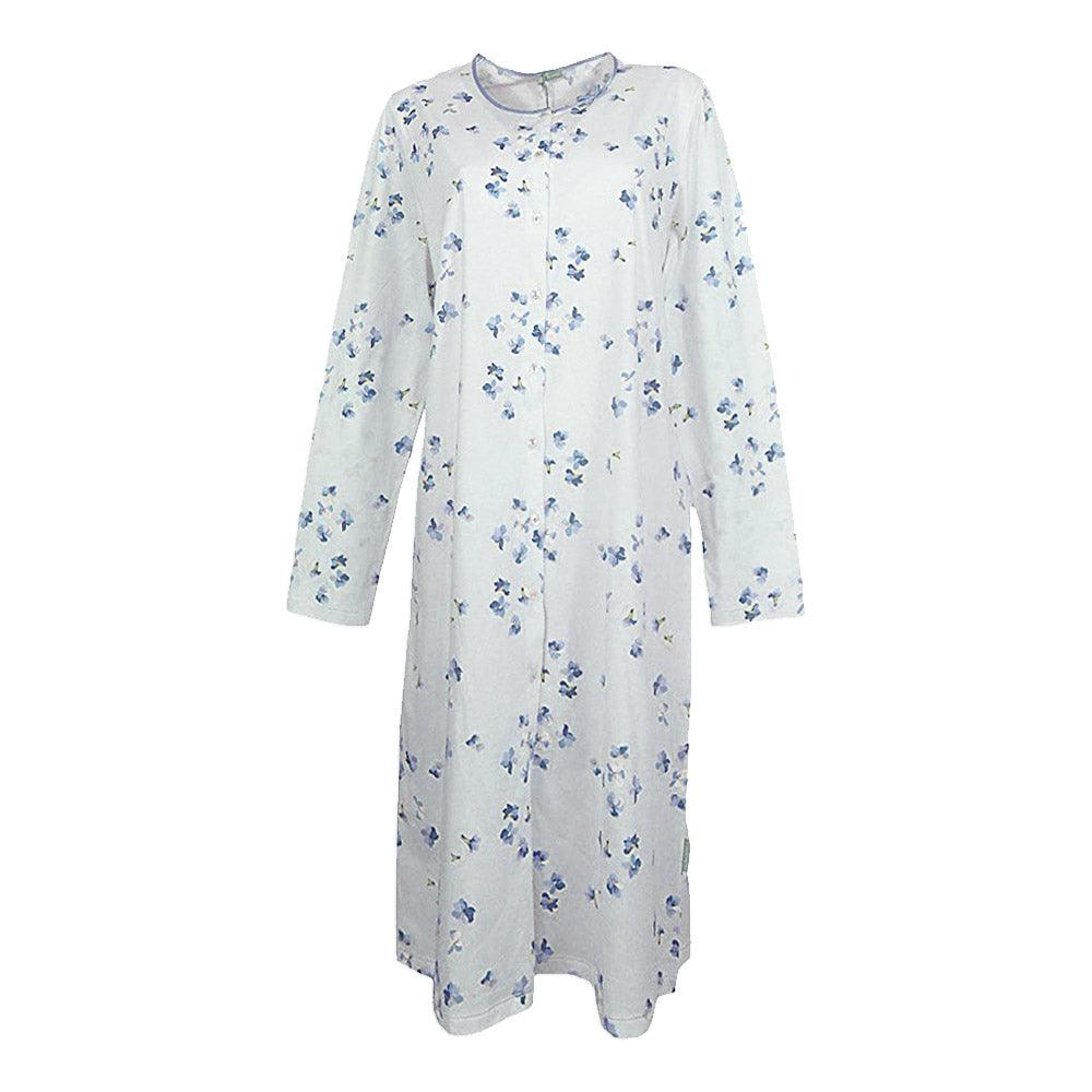 Ragno Camicia da Notte Cotone Jersey Aperta N1115W S60 - Passarelli Biancheria