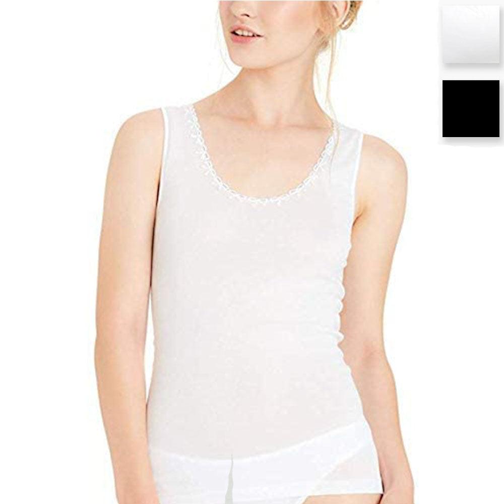 Ragno Canottiera Intima Donna in Filo di Scozia a Spalla Larga 713312 S20 - Passarelli Biancheria