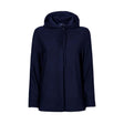 Ragno Felpa con Zip da Donna con cappuccio in Eco Techno Fleece DE75XE S70 - Passarelli Biancheria