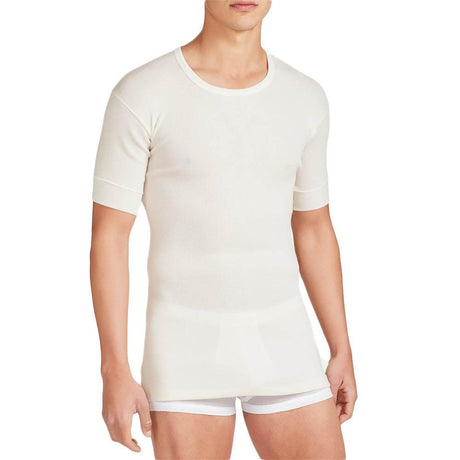 Ragno Maglia Uomo Intima Mezze Maniche Girocollo Lana Pesante 003157 S42 - Passarelli Biancheria