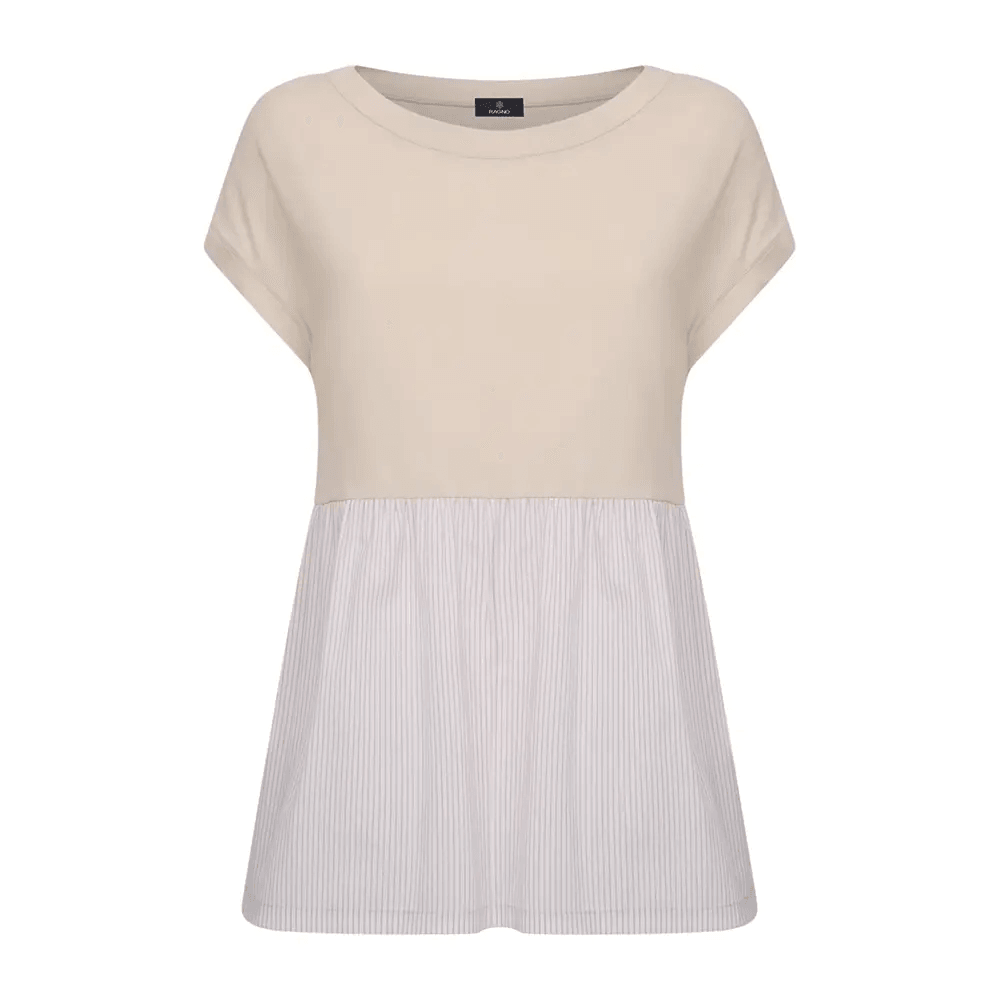 Ragno Maglietta Estiva da Donna in Ultralight e popeline DH03TX S34 - Passarelli Biancheria