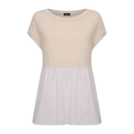 Ragno Maglietta Estiva da Donna in Ultralight e popeline DH03TX S34 - Passarelli Biancheria