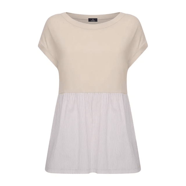 Ragno Maglietta Estiva da Donna in Ultralight e popeline DH03TX S34 - Passarelli Biancheria