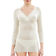 Ragno Maglietta Intima Maniche Lunghe per Donna in Pura Lana con Forme 0041L9 S55 - Passarelli Biancheria