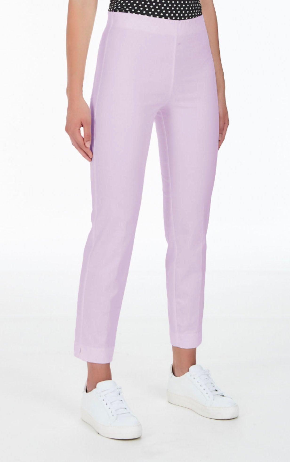 Ragno Pantalone a sigaretta in raso di cotone elasticizzato D926PY S44 - Passarelli Biancheria