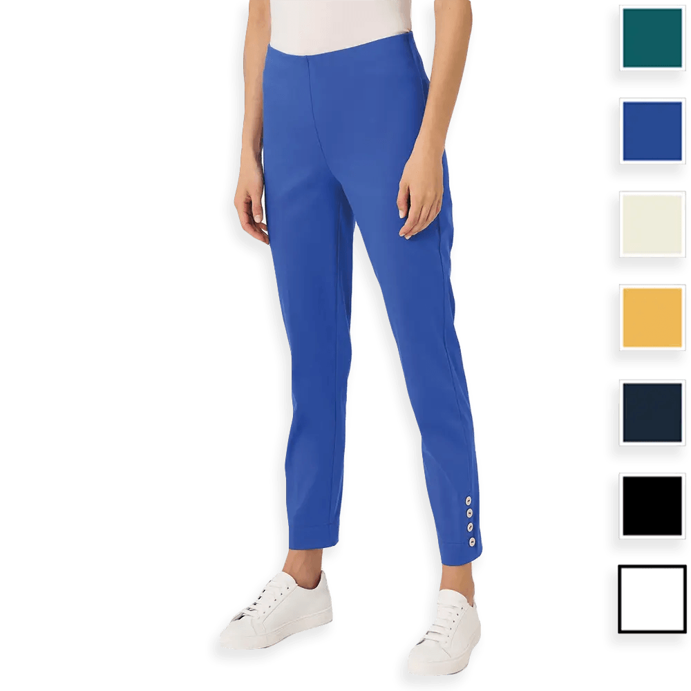 Ragno Pantalone da Donna a sigaretta in Satin Power DH95PY S58 - Passarelli Biancheria