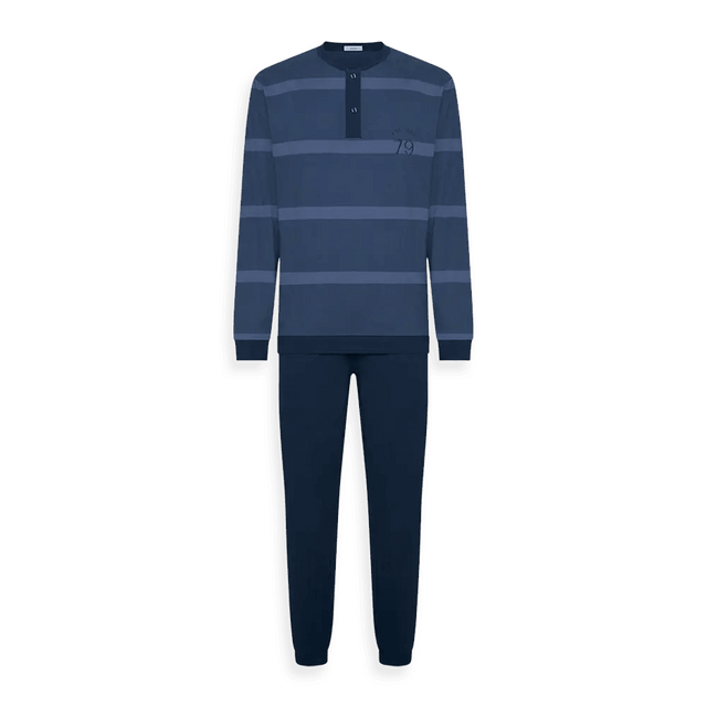 Ragno Pigiama Cotone Leggero da Uomo U648N1 S32 - Passarelli Biancheria
