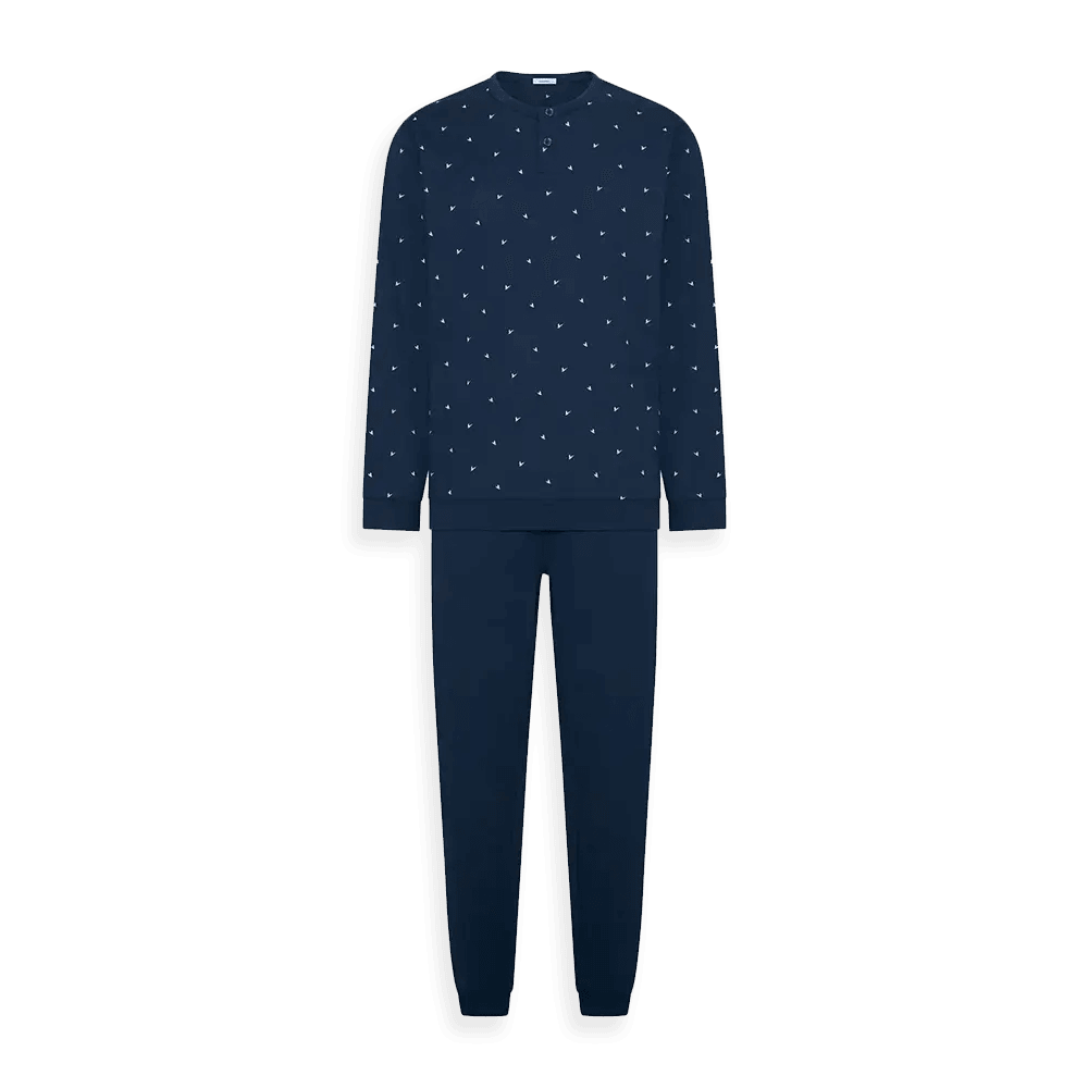 Ragno Pigiama Cotone Leggero da Uomo U653N1 S32 - Passarelli Biancheria