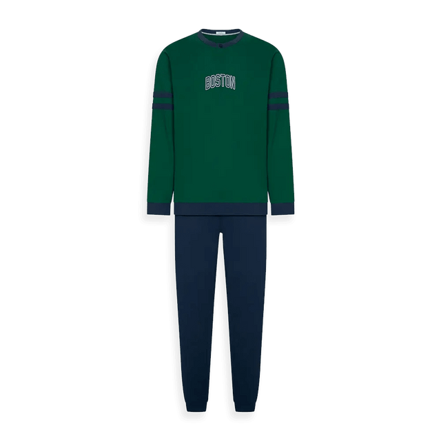 Ragno Pigiama Cotone Leggero da Uomo U653NQ S32 - Passarelli Biancheria
