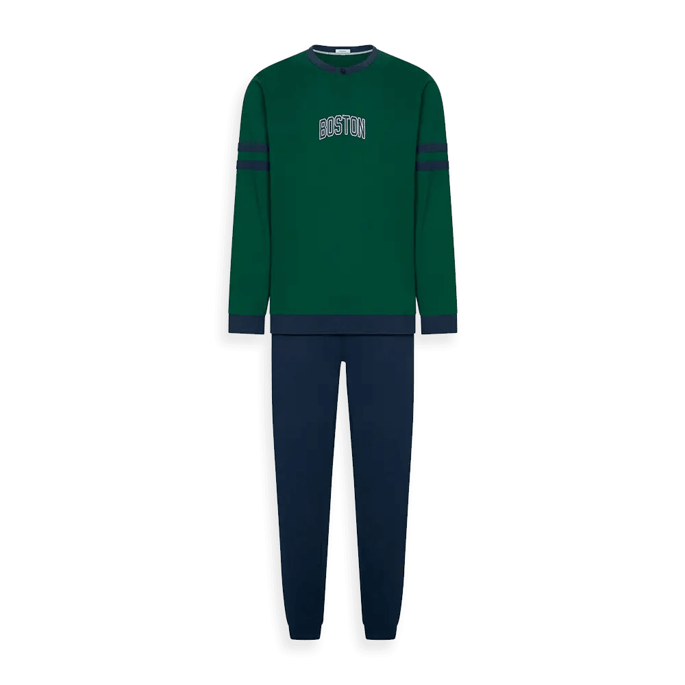 Ragno Pigiama Cotone Leggero da Uomo U653NQ S32 - Passarelli Biancheria