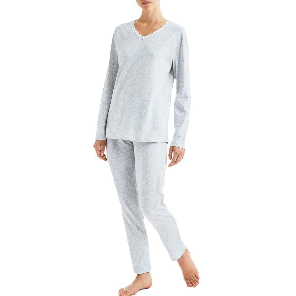 Ragno Pigiama da Donna in jersey di Cotone Kit008 S28 - Passarelli Biancheria