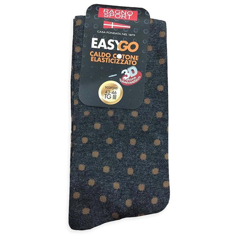 Ragno Calza Lunga da Uomo in Caldo Cotone Fantasia 09339S S34 - Passarelli Biancheria