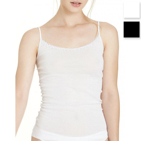 Ragno Top Intimo Donna in Pregiato Cotone Filo di Scozia 71331E S18 - Passarelli Biancheria