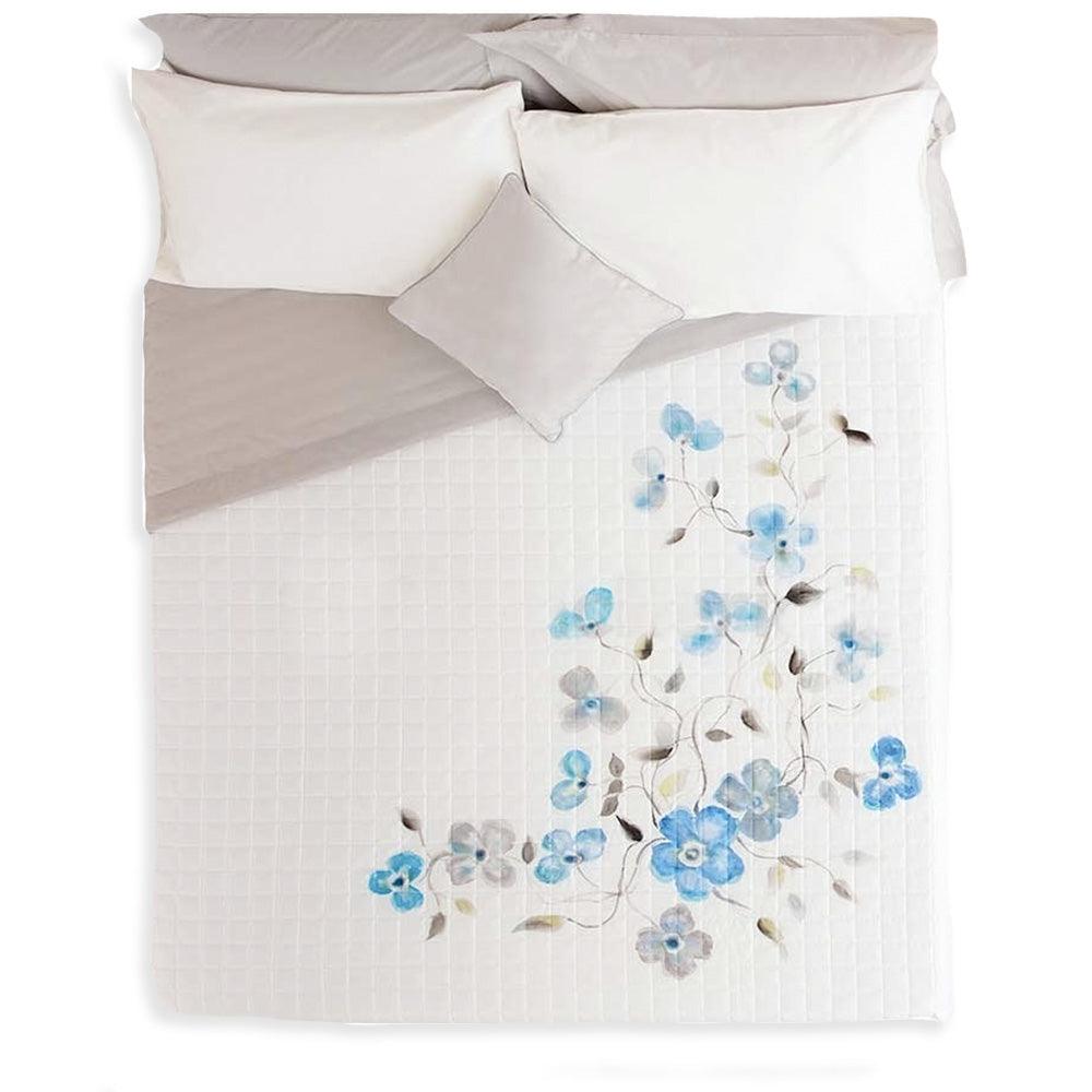 Riviera Copriletto Trapuntato Matrimoniale Stampa Dipinta Saint Remy S90 - Passarelli Biancheria