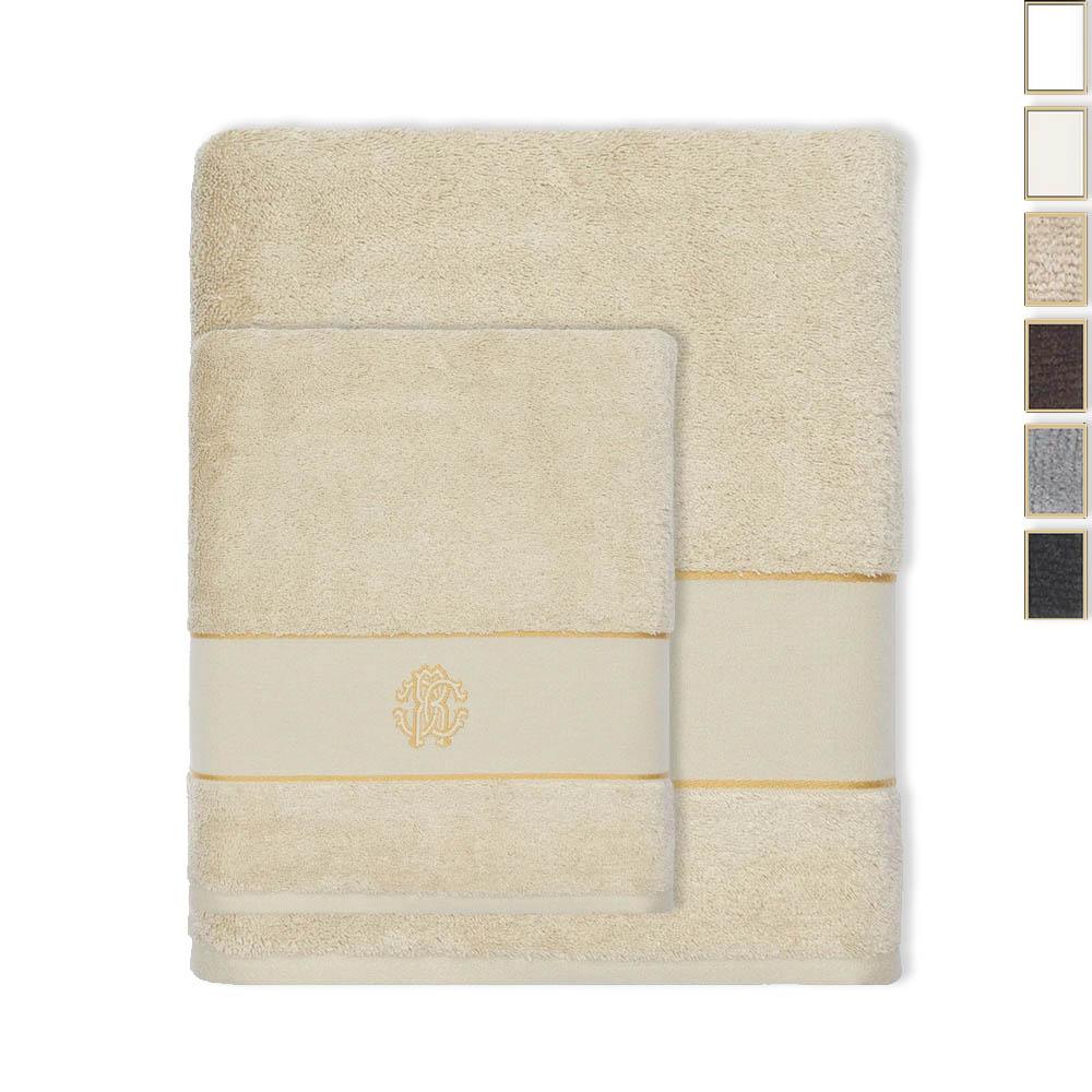 Roberto Cavalli Set Spugna 1+1 Gold New S44 - Passarelli Biancheria