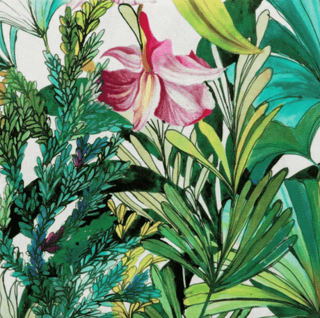 Riviera tovaglia in Cotone da 12 Posti Orchidea D34 - Passarelli Biancheria