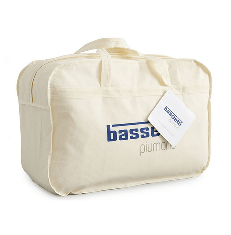 Bassetti Piumino per Letto Singolo 30% piumino 70% piumetta 3 Stelle 240gr S95 - Passarelli Biancheria