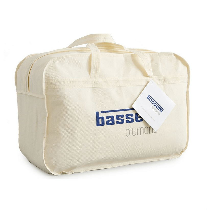 Bassetti Piumino Matrimoniale 70% piumino 30% piumetta 3 Stelle 205gr - Passarelli Biancheria