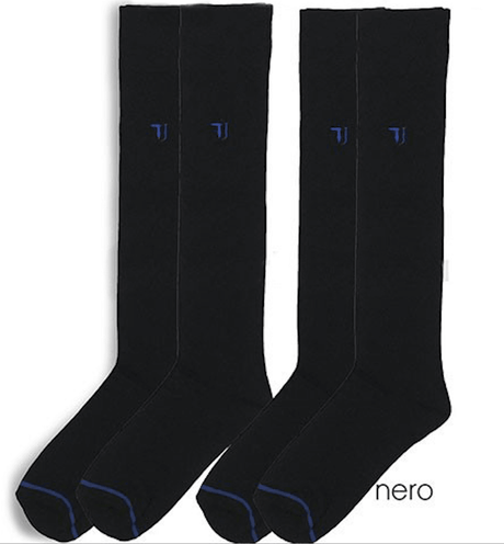 Trussardi Jeans Underwear Confezione 2 Paia Calzini Lunghi Uomo TR013S S84 - Passarelli Biancheria