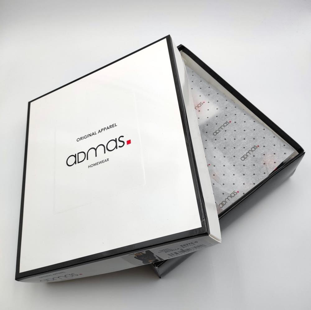 Admas Pigiama Bambino caldo cotone scozzese pied de poule 54286 S22 - Passarelli Biancheria