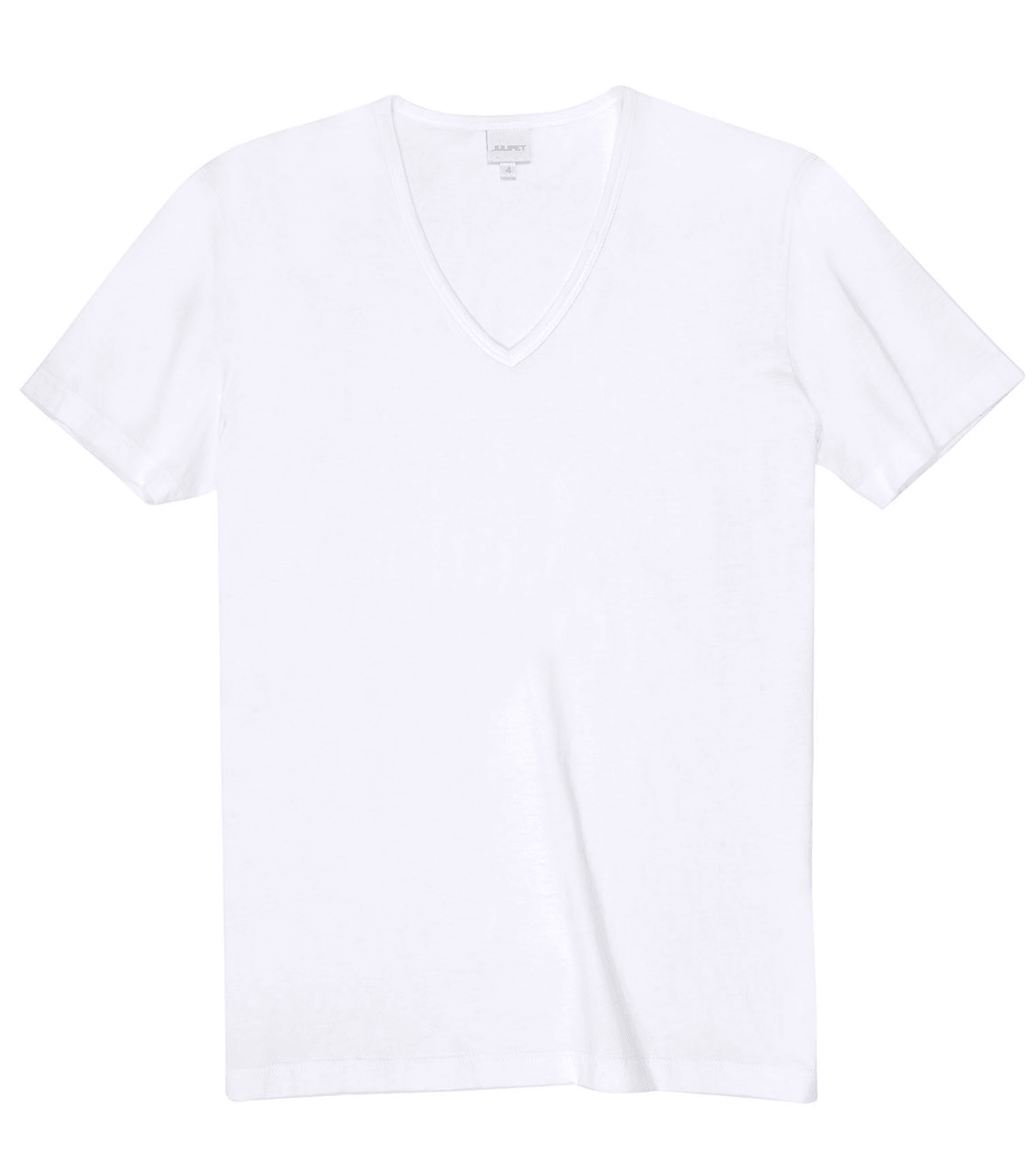 Julipet Maglia Intima da Uomo In Cotone Elastico Scollo a V Maniche Corte Iper JNL121 S23 - Passarelli Biancheria