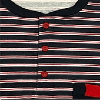 MyPi Pigiama Uomo Lungo Cotone Leggero Serafino 1980 S20 - Passarelli Biancheria